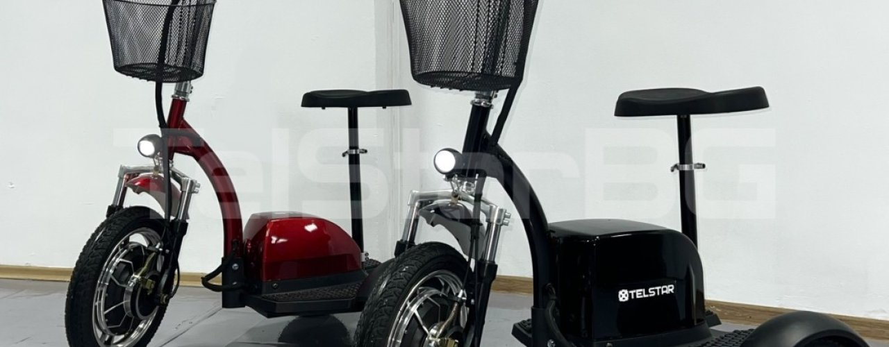 Сгъваема електрическа триколка TS 200.1 HEAVY DUTY 48V / 500W