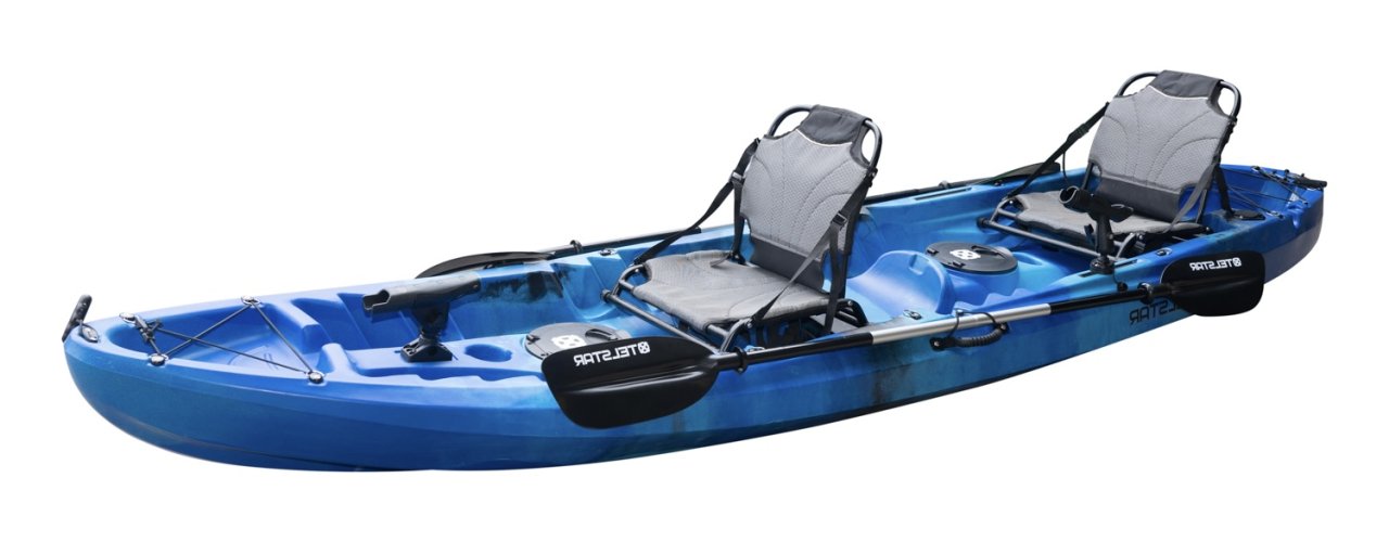 Семеен риболовен и туристически каяк HAPPINESS V2 2+1 места