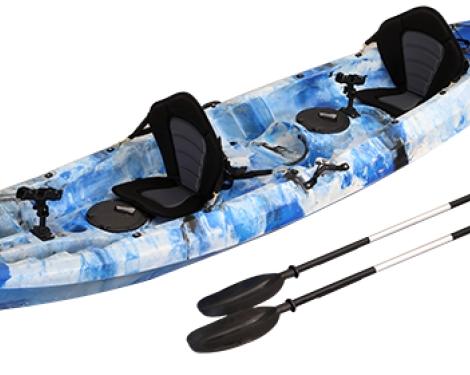 Семеен риболовен каяк 2 + 1 триместен HAPPINESS