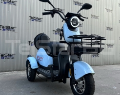Електрическа триколка 2+1 750.1 ТИП VESPA STYLE с диференциал Нов модел снимка 132