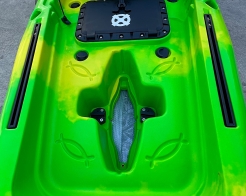 Нов модел 2024 FOX SIT - ON - TOP професионален риболовен каяк със стоманени педали снимка 216