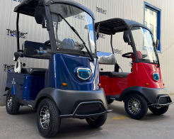 Електрическа четириколка GOLF-2 72V 23Ah 2-местна с покрив снимка 262